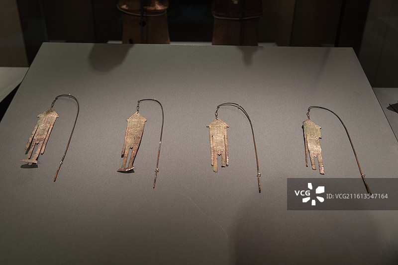 辽代银佛幡图片素材