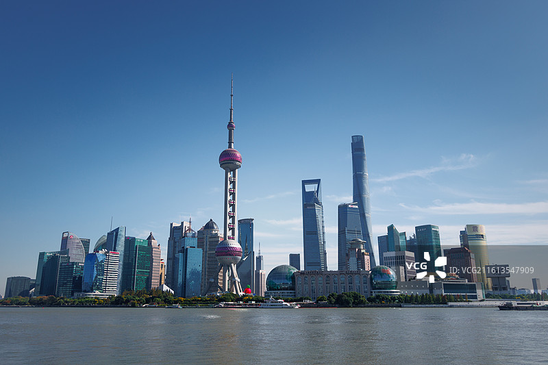 上海陆家嘴东方明珠图片素材