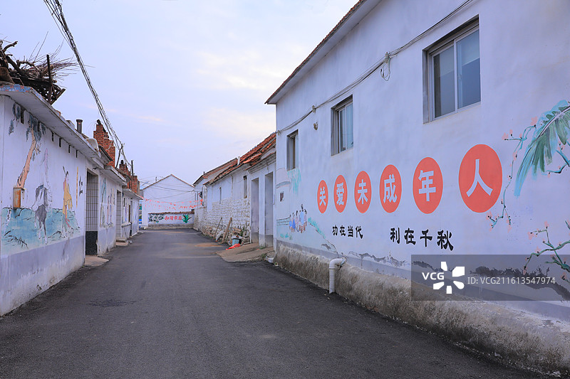 山东淄博李家块村——乡村文化空间图片素材