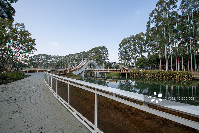 成都市郫都区三道堰青杠树景区香脂湖公园图片素材