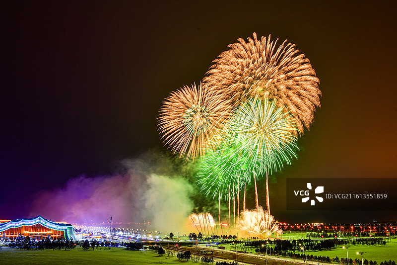 烟花秀图片素材