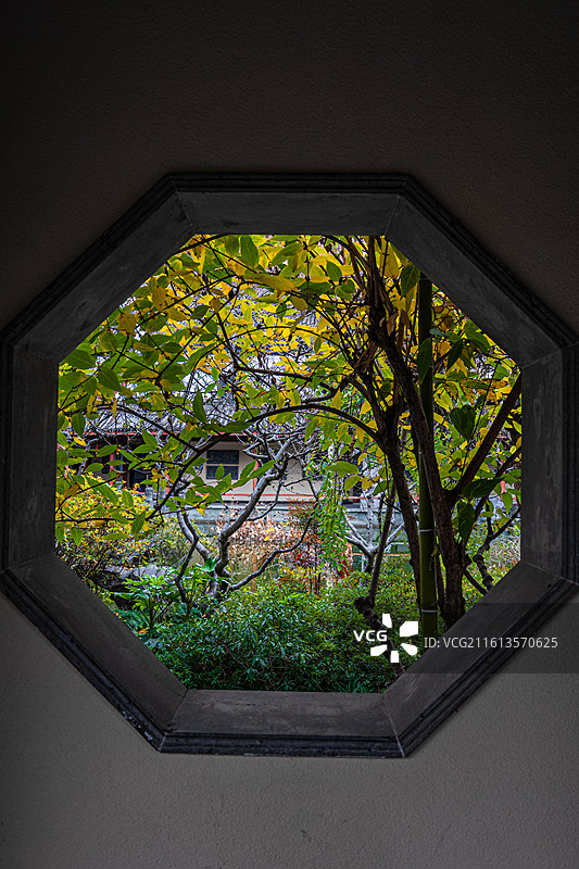 杭州孔庙 古建筑 秋景 中式美学 全国重点文物图片素材