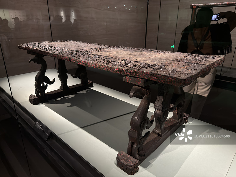 湖北省博物馆曾侯乙展览展品图片素材