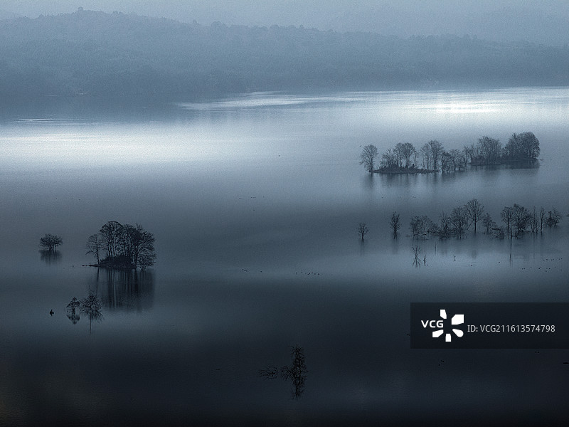 江西省抚州市南城县廖坊水库图片素材