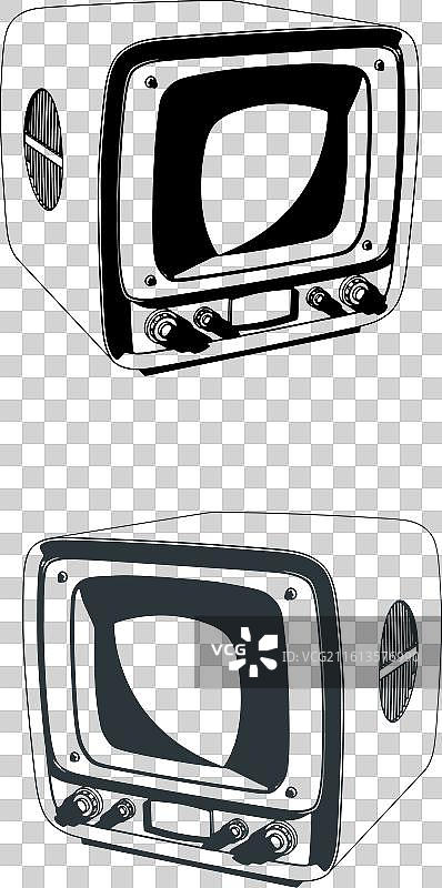 复古电视图片素材