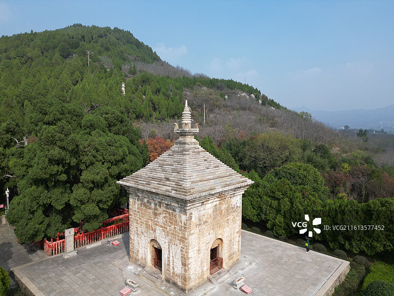 山东济南四门塔图片素材