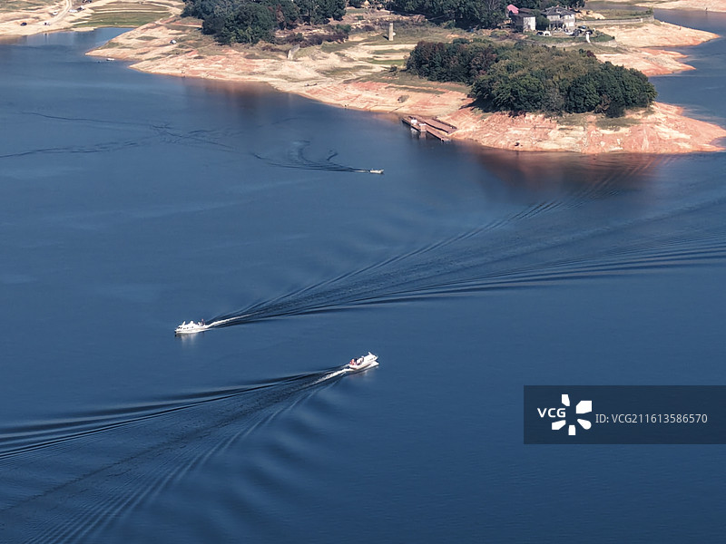 福建古田：翠屏湖景区风光旖旎图片素材