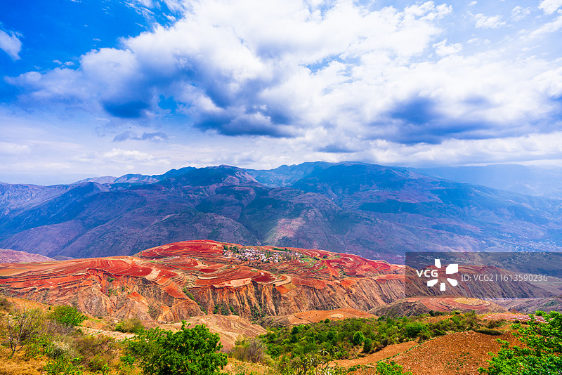 云南 东川 红土地 昆明图片素材