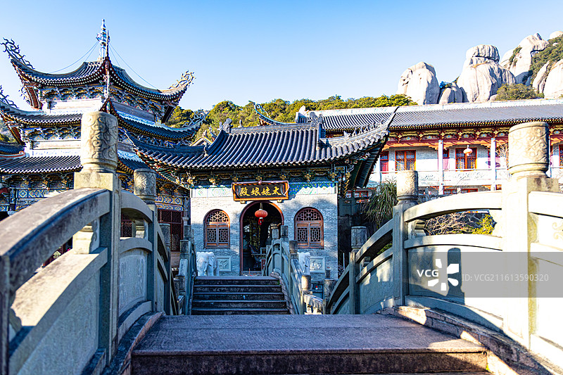 太姥山五百罗汉堂图片素材