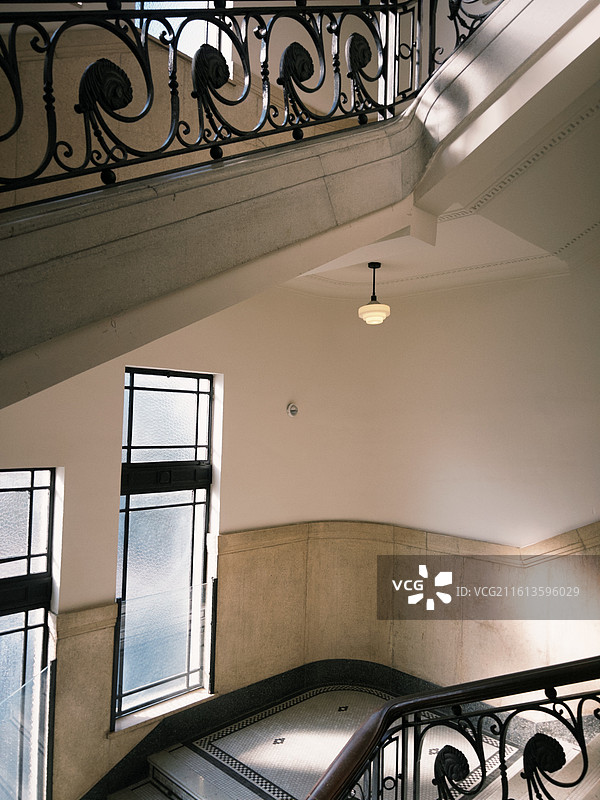 上海市文物保护建筑上海历史博物馆跑马总会旧址大楼古典主义风格建筑图片素材