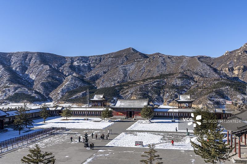 北岳恒山-三元宫图片素材
