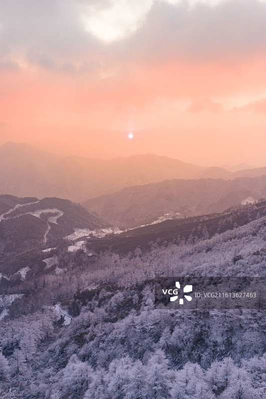 杭州雪景图片素材