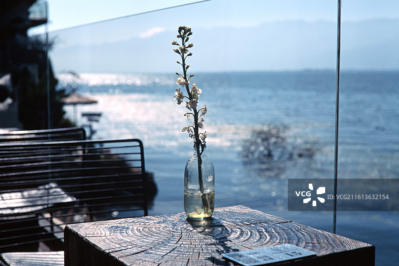 大理洱海边风光图片素材