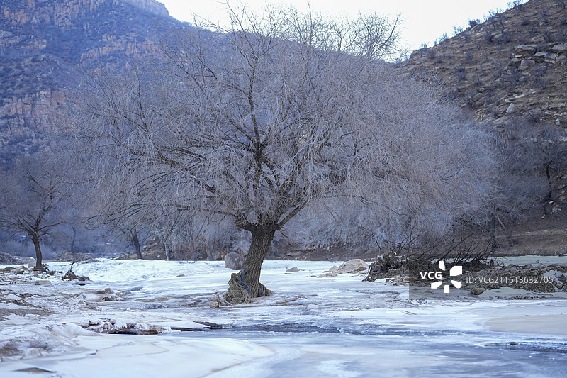 乌兰察布红石崖景区号称内蒙小阿勒泰图片素材