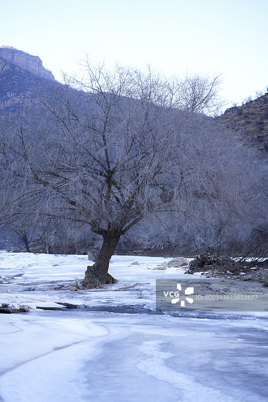 乌兰察布红石崖景区号称内蒙小阿勒泰图片素材