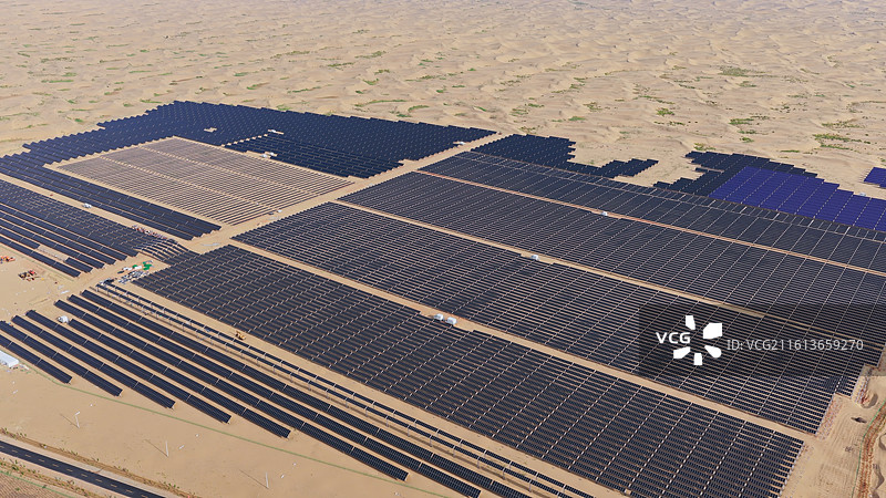 太阳能光伏发电清洁新能源图片素材