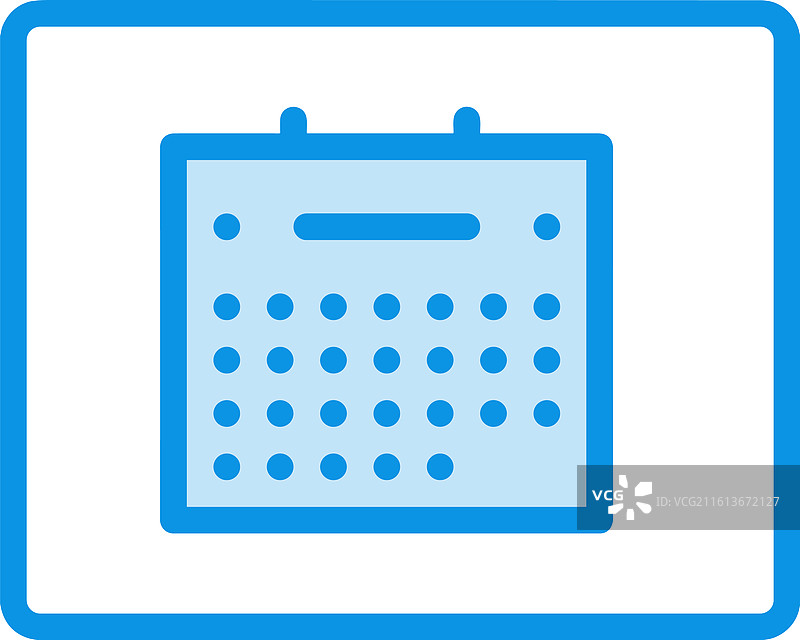 日历日程图标符号现代图像图片素材