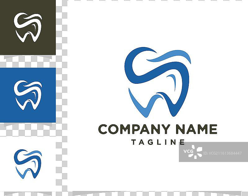 简约牙科护理标志图标图片素材