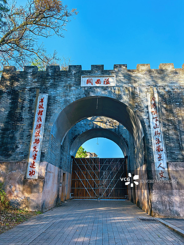 赣州龙南关西围图片素材