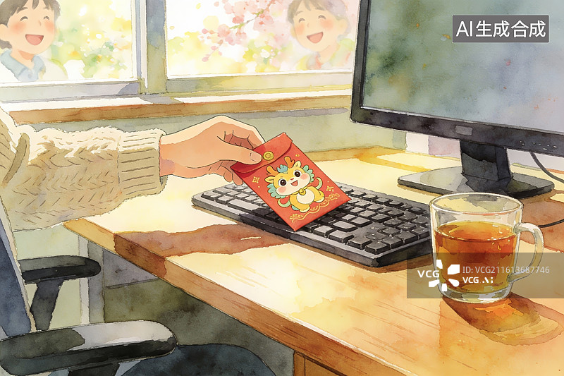 【AI数字艺术】好运，开工大吉，新年上班，开工图片素材