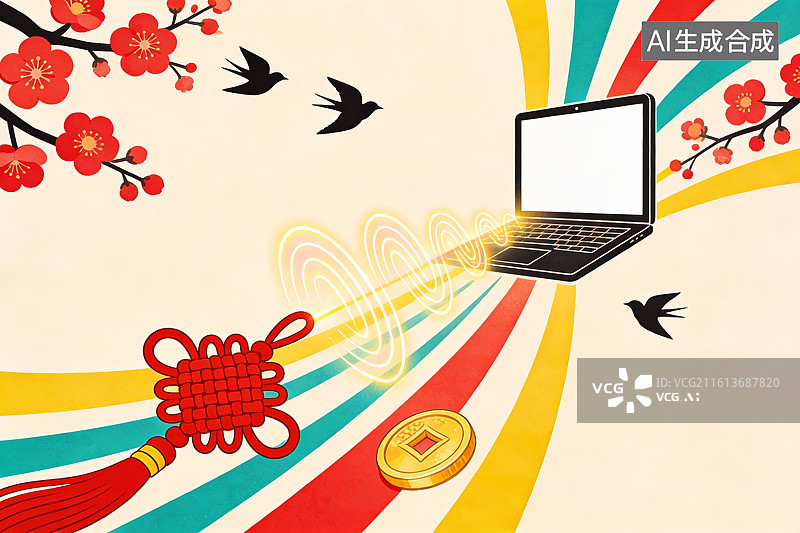 【AI数字艺术】好运，开工大吉，新年上班，开工图片素材