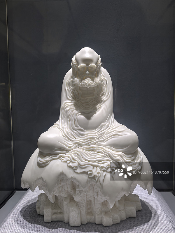 中国白~德化瓷艺术大展~广东美术馆图片素材