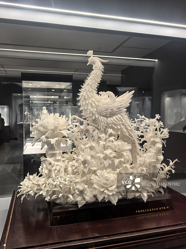 中国白~德化瓷艺术大展~广东美术馆图片素材