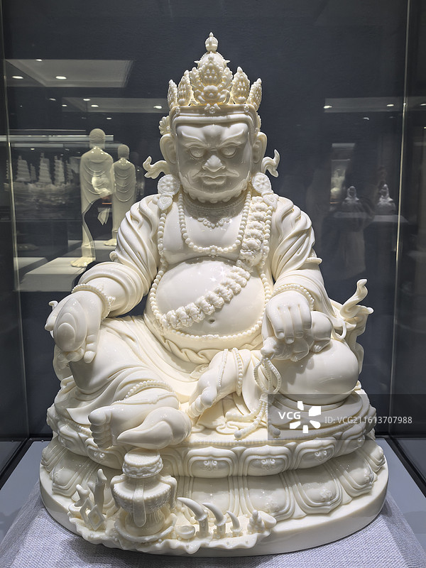 中国白~德化瓷艺术大展~广东美术馆图片素材