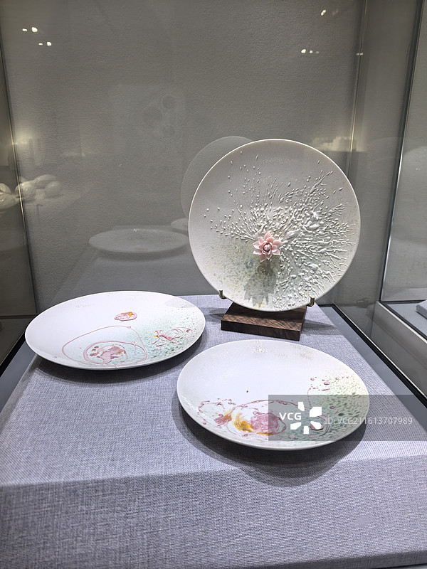 中国白~德化瓷艺术大展~广东美术馆图片素材