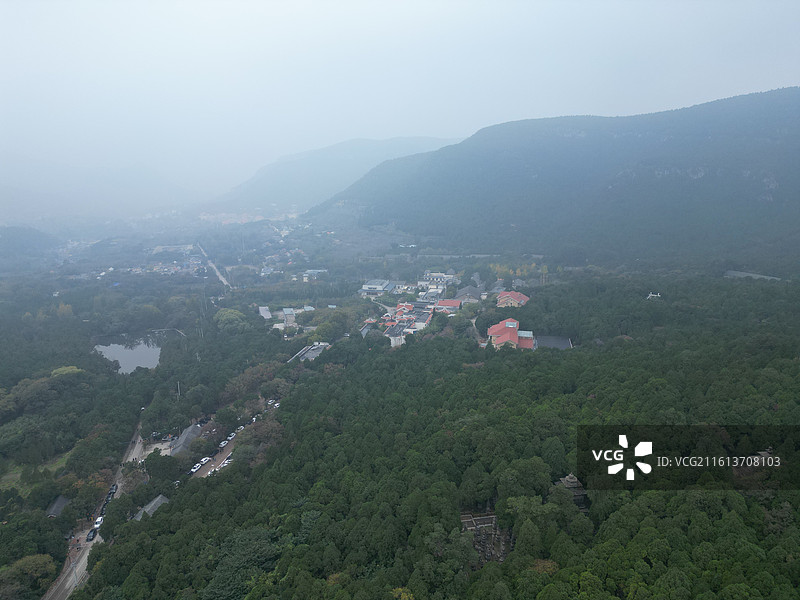 山东济南灵岩寺辟支塔图片素材