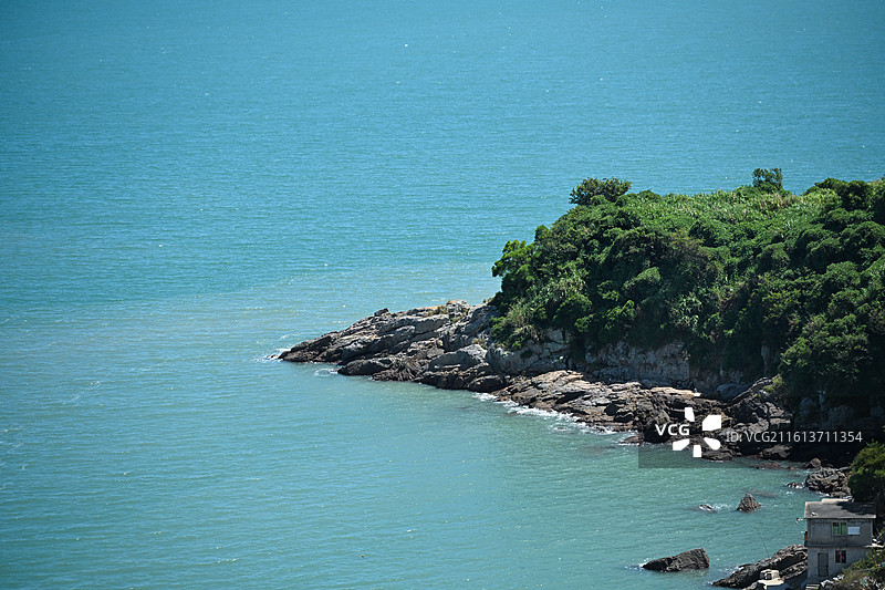 浙江温州洞头，半屏山图片素材