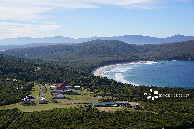 澳大利亚塔斯马尼亚霍巴特布鲁尼岛景观图片素材