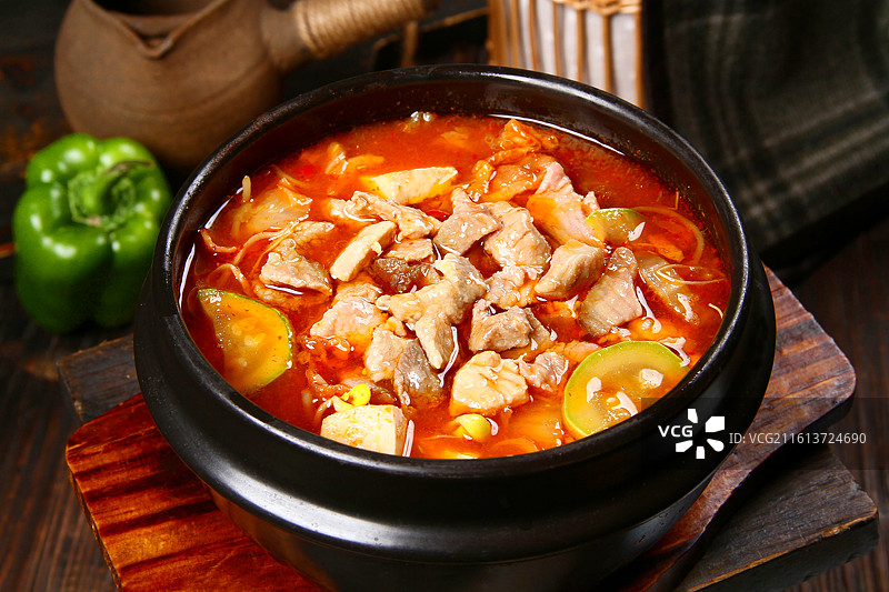 猪肉大酱汤图片素材