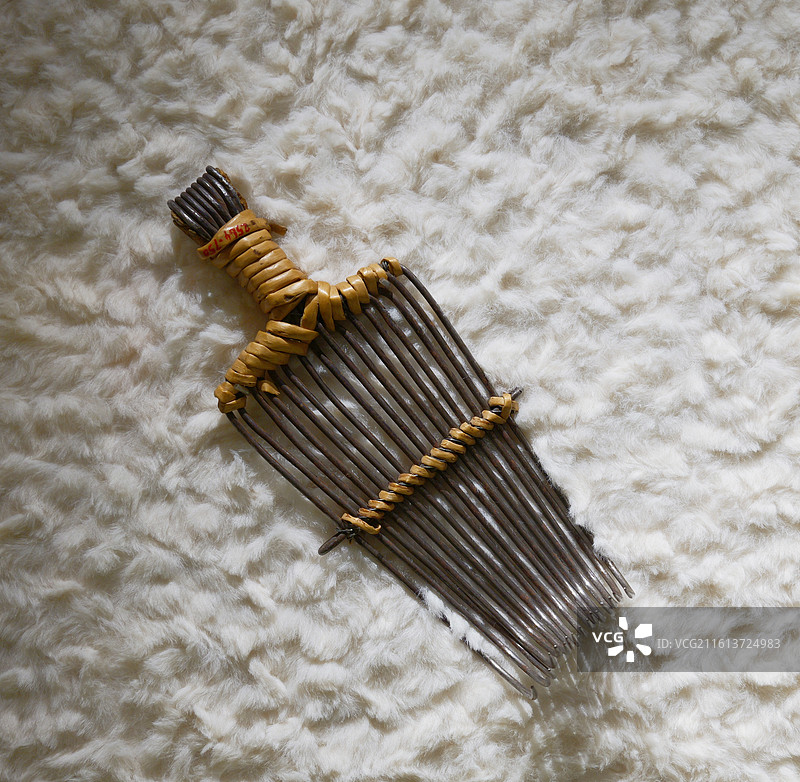 铁丝小绒耙 民国 鄂尔多斯市博物院图片素材