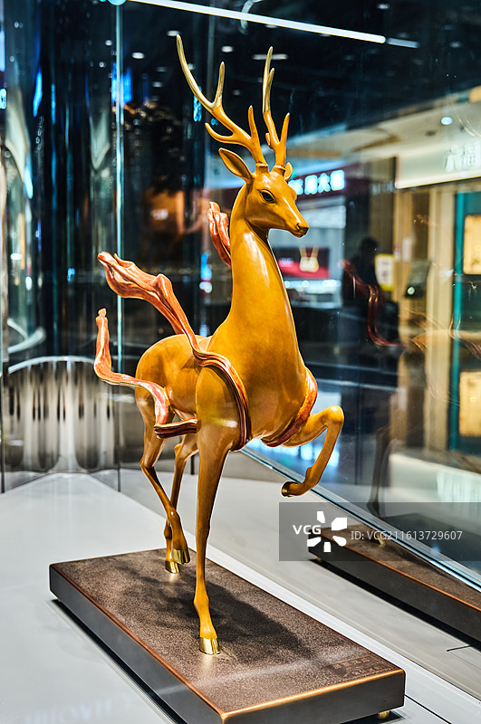 工艺品鹿图片素材