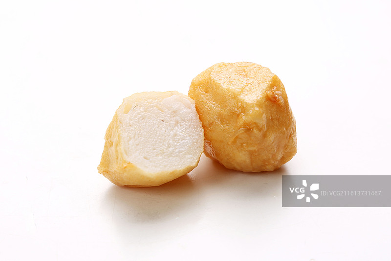 香炸墨鱼球图片素材