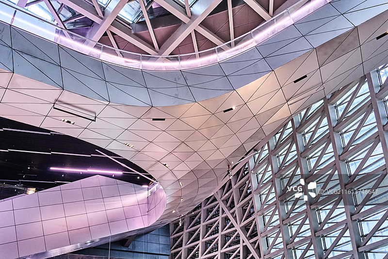 深圳市当代艺术与城市规划馆室内建筑图片素材