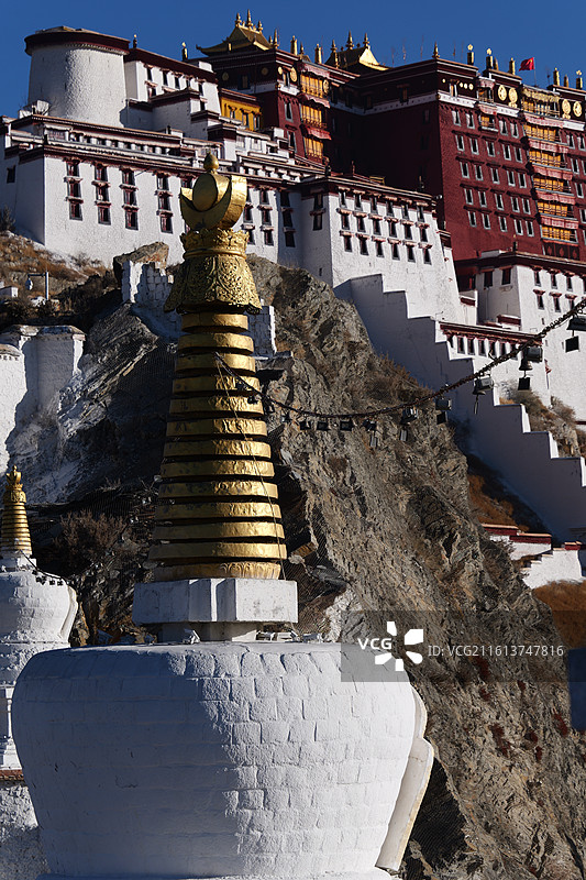 白石塔图片素材