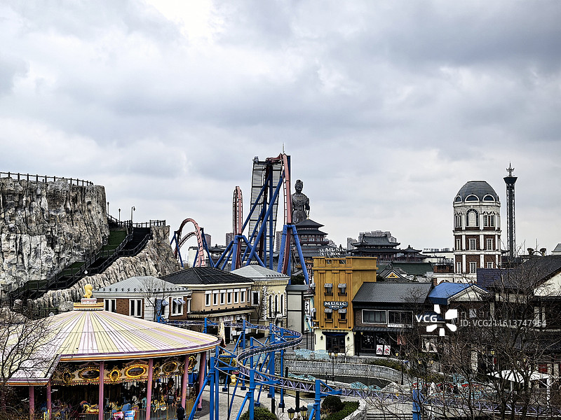 元旦阳澄湖半岛乐园随拍纪实图片素材