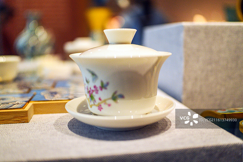 中国传统手工艺茶具图片素材