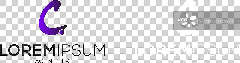 公司和企业的C字母标志设计图片素材