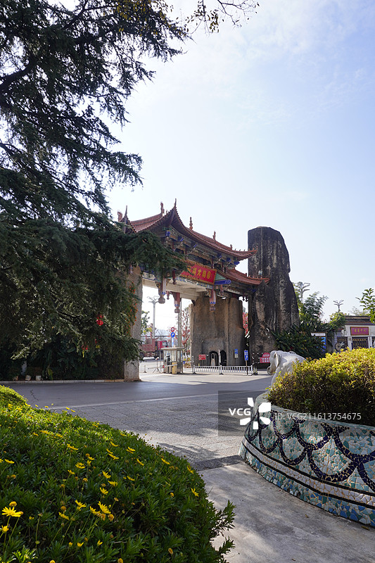 云南民族大观园图片素材