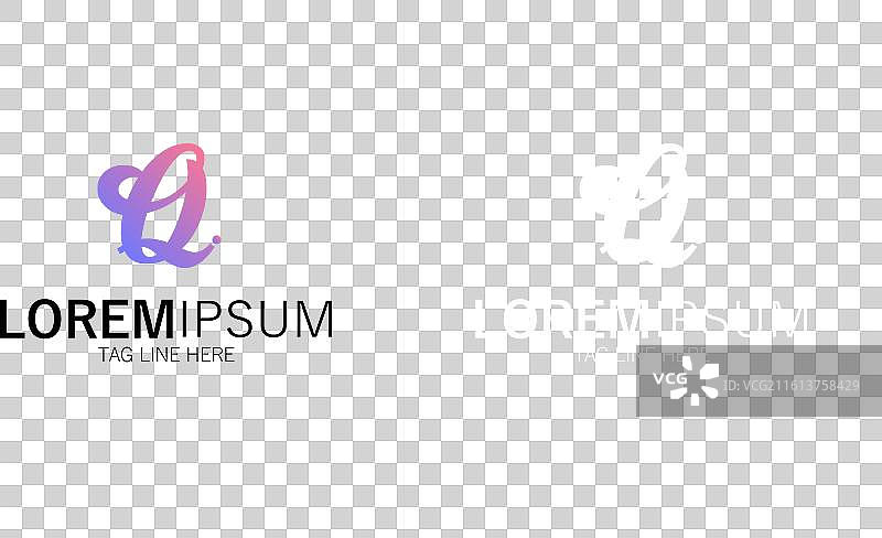 字母Q公司和企业标志设计图片素材