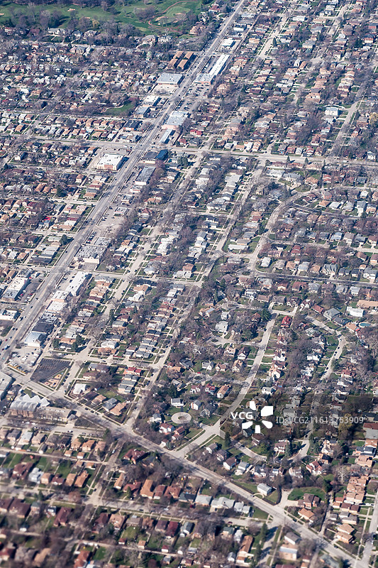 美国小区的景观图片素材