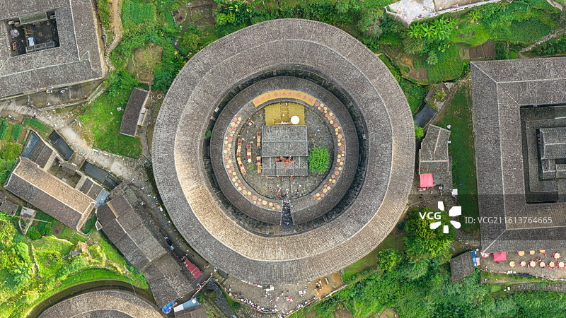 客家土楼图片素材