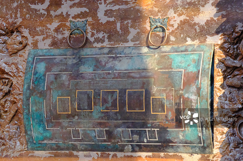 河北石家庄平山县灵寿战国古中山国考古遗址公园图片素材