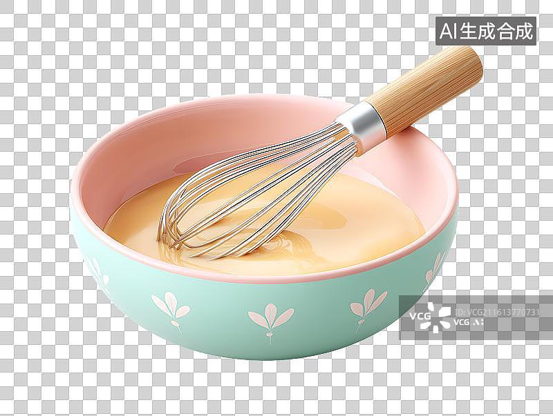 【AI数字艺术】碗里放着一个搅拌器图片素材