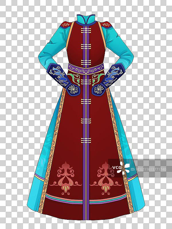 蒙古服图片素材