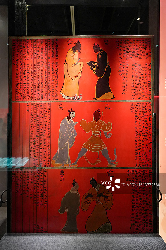 帝民侯，墓藏大汉风云”展览现场及展品图片素材