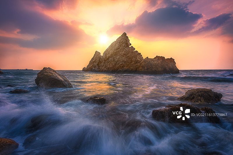 大连海岸风光图片素材